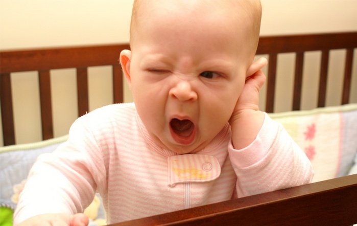 Baby Funny Yawing Picture