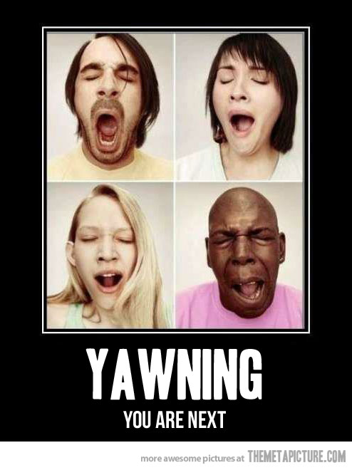 Funny Yawning People