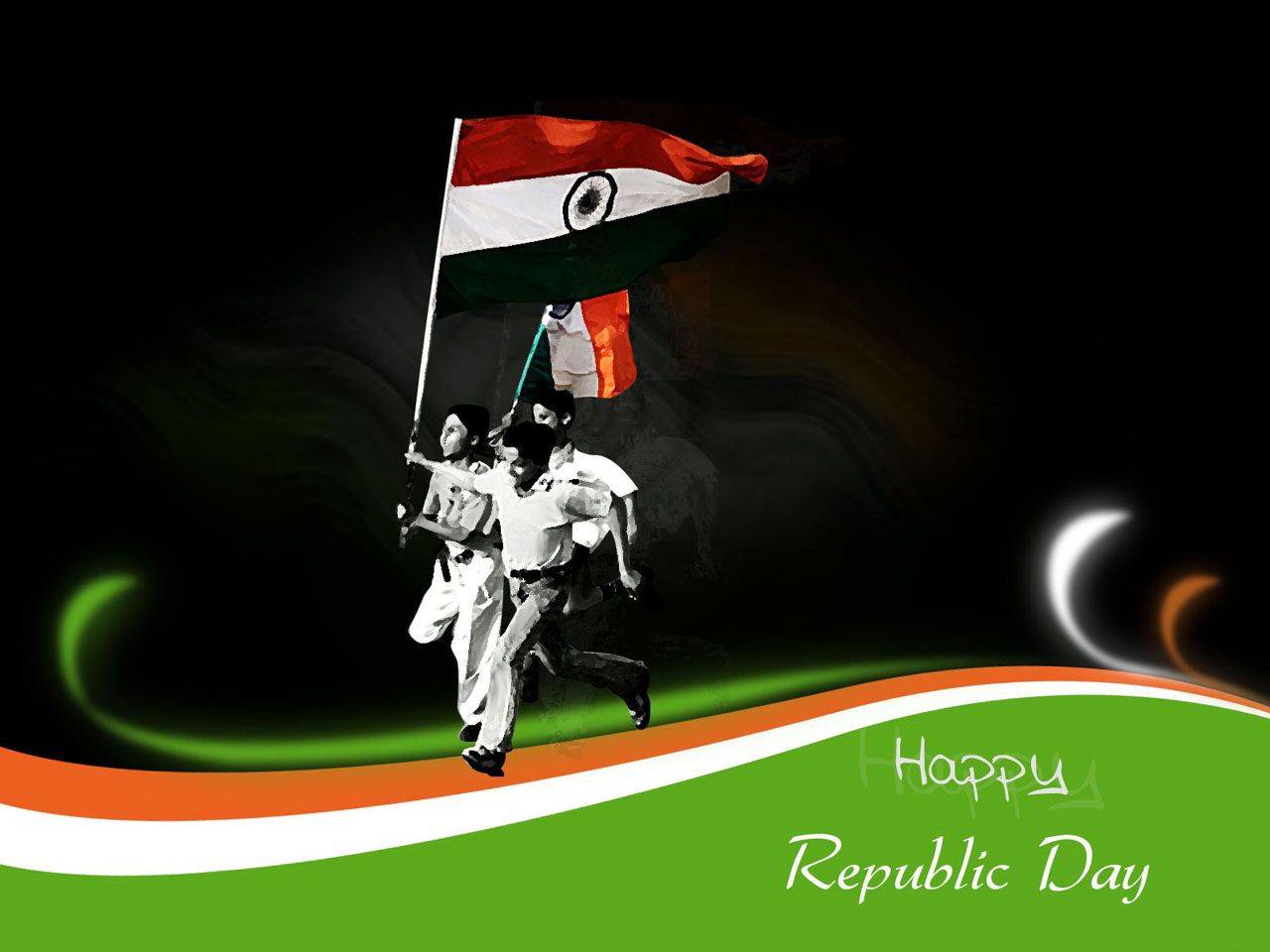 Happy Republic Day Beautiful Wallpaper