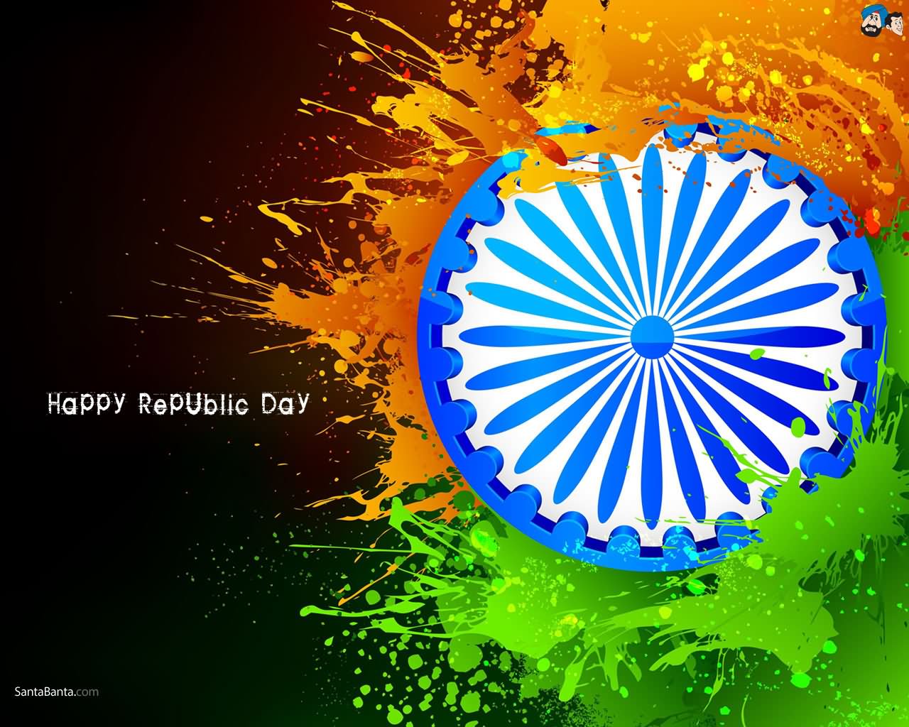 Happy Republic Day HD Wallpaper Image