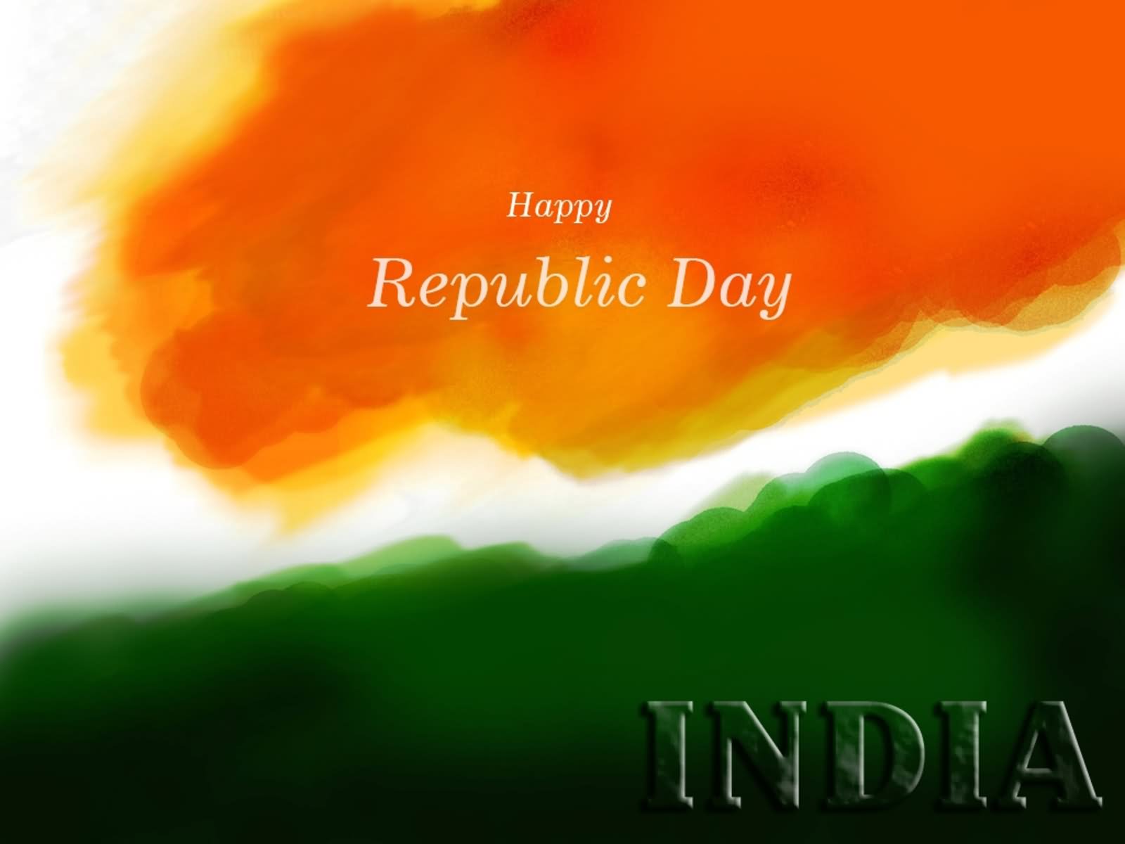 Happy Republic Day Indian Flag Picture