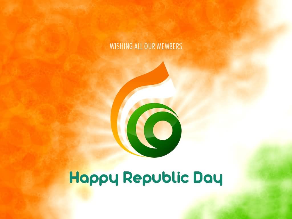 Wishing All Our Members Happy Republic Day Wallpaper