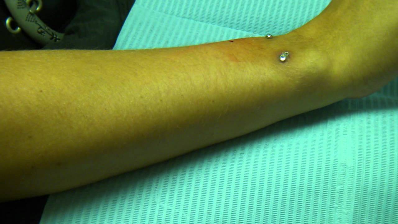 Microdermal Wrist Piercing For Girls