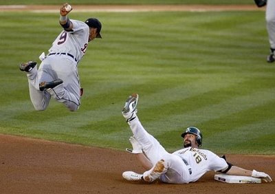 Funny Jump In Baseball