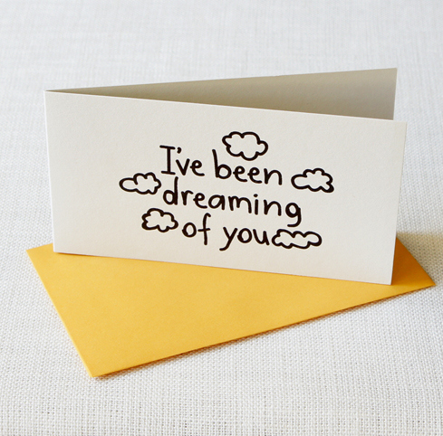 I've Been Dreaming Of You Card