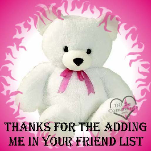 Good thanks. Thanks for adding as a friend.. Альбомы thanks for the add. Кукла best for you thank you мягкая. Friend list.