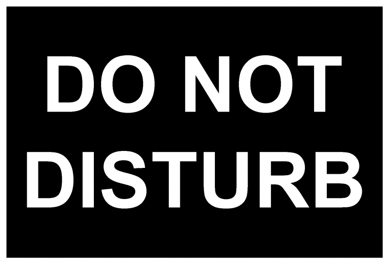 Do Not Disturb Picture For Facebook