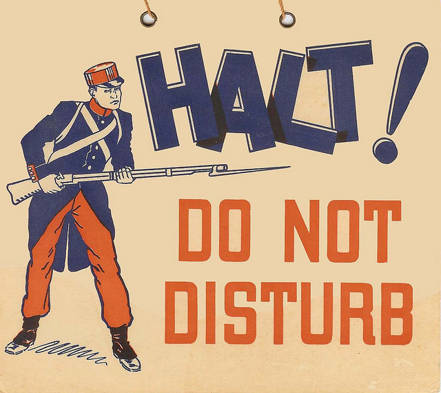 HALT Do Not Disturb