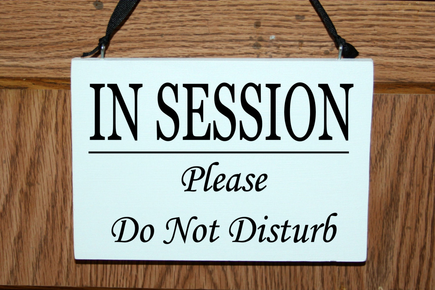 In Session Please Do Not Disturb