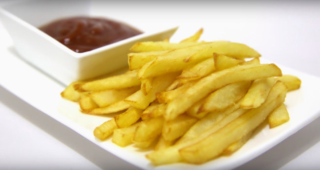 Homemade Crispy French Fries Recipe