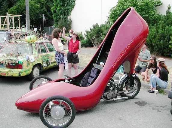 Funny Boot Car Image