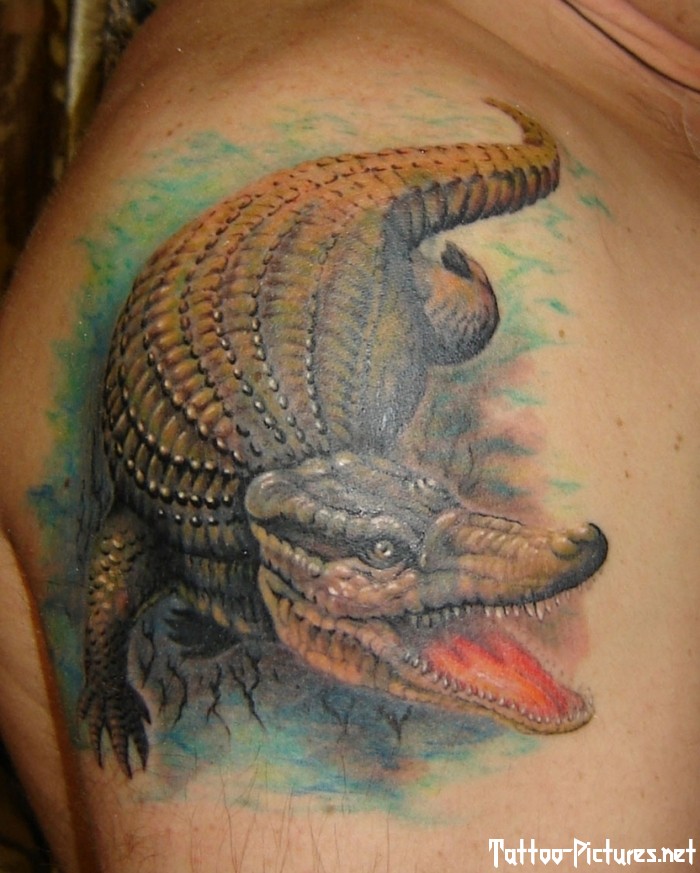 28 Awesome Alligator Tattoo Ideas for Men & Women in 2024