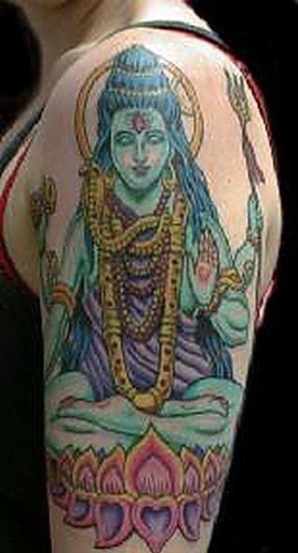 12 Colorful Shiva Tattoo Images Pictures And Design Ideas