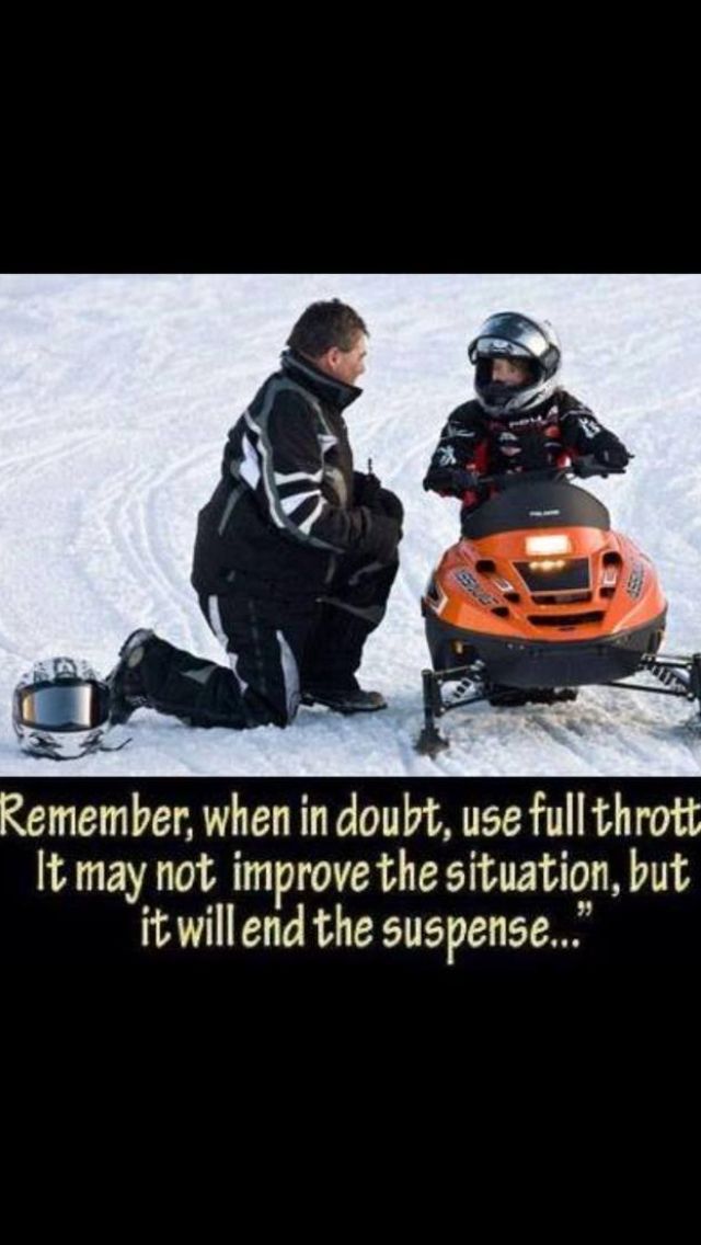 It Will End The Suspense Funny Sled Image