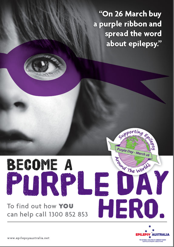 Become A Purple Day Hero