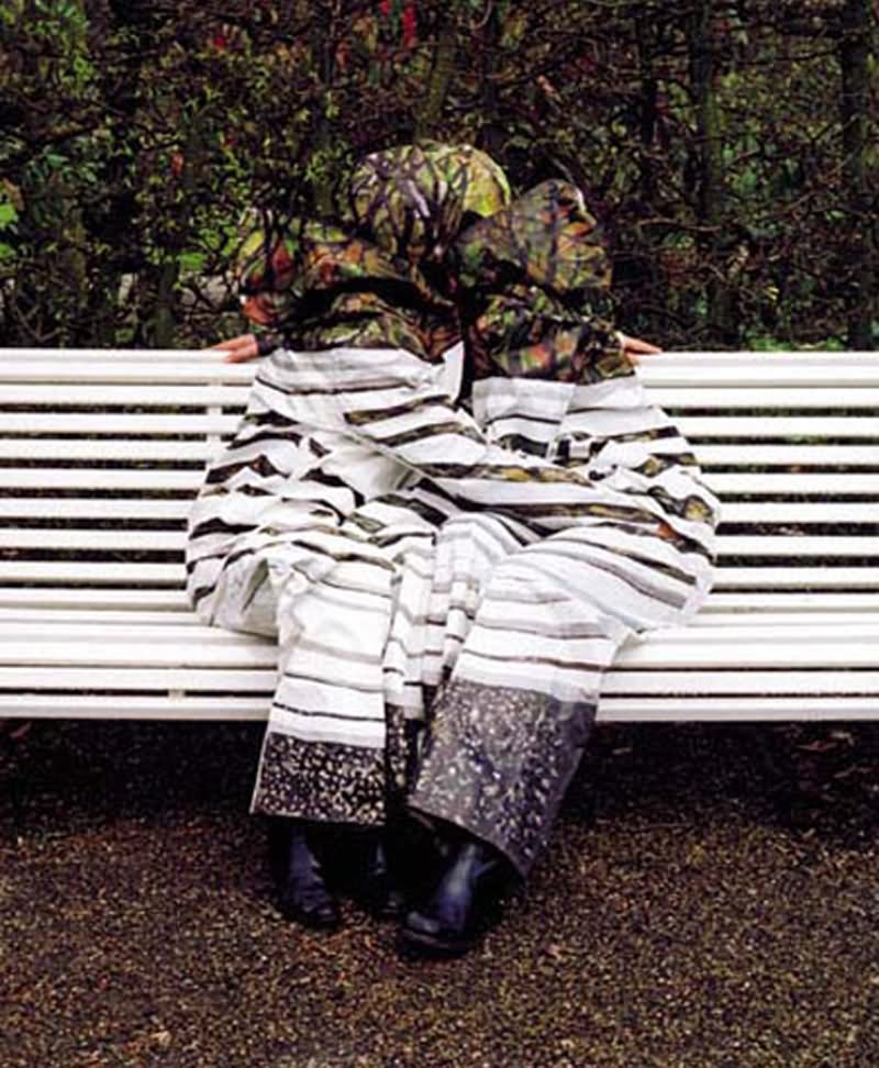 Funny Camouflage Couple Image