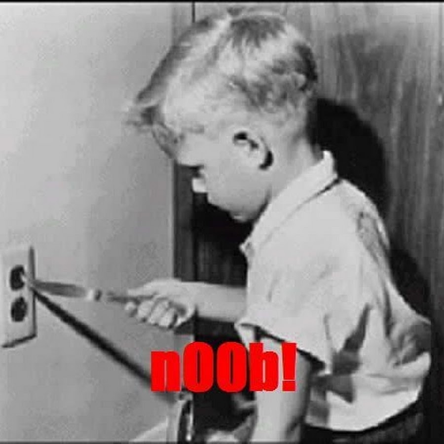 Funny Noob Kid Image