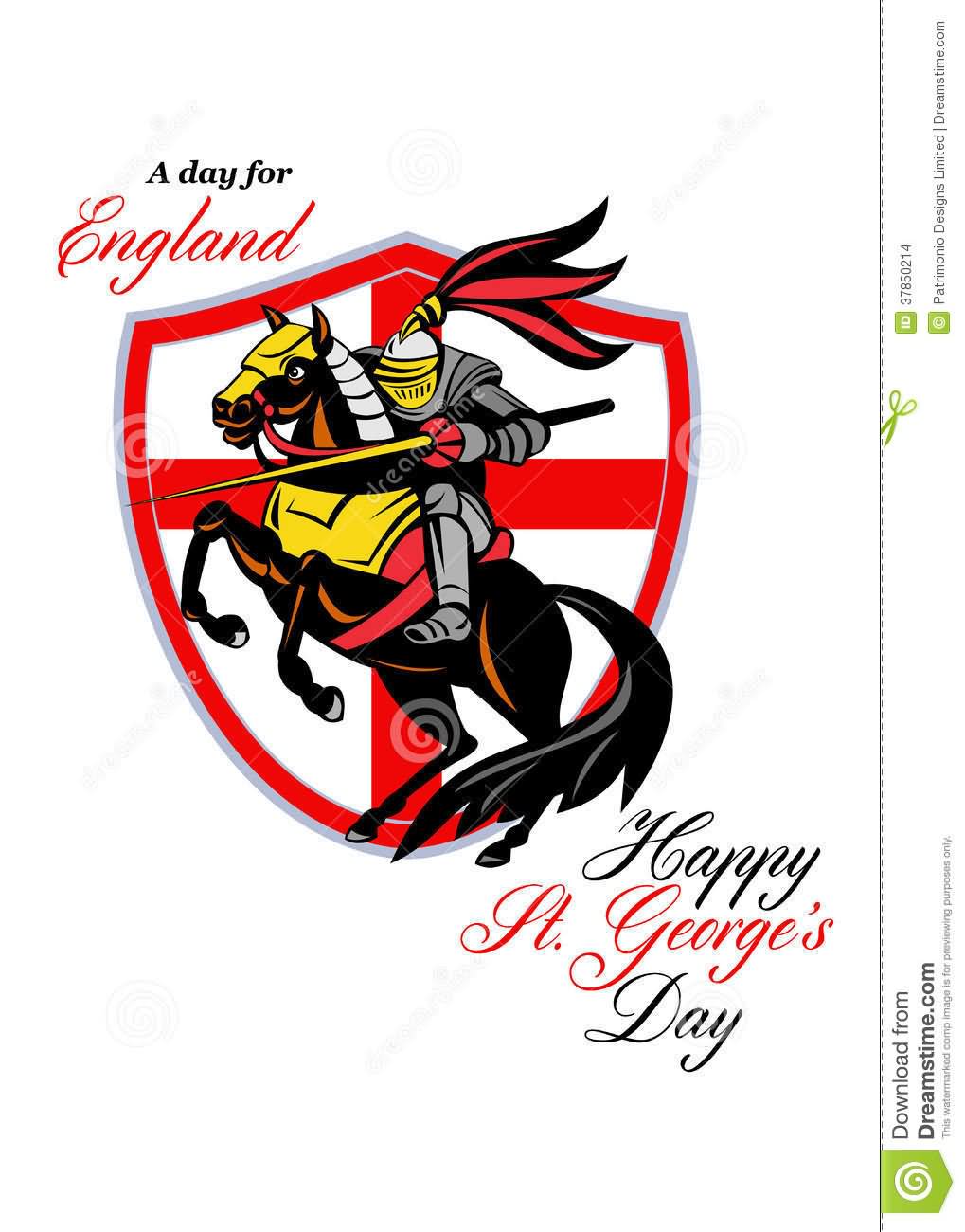 A Day For England Happy St. George's Day