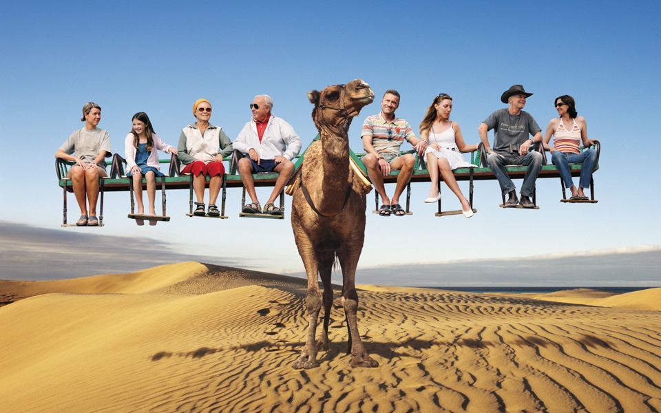 Camel Funny Transportation Photoshop Picture