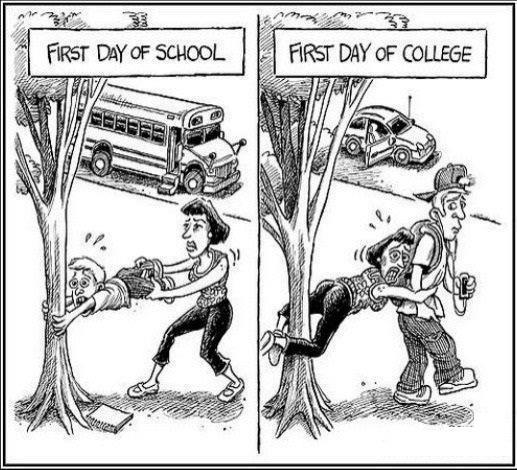 Funny First Day Of School And College True Image