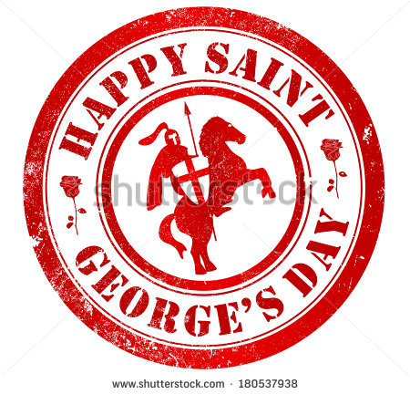 Happy Saint George's Day Stamp Picture