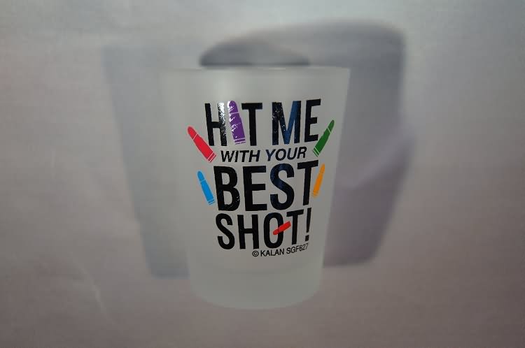 Funny Hit Me With Your Best Shot Mug Image