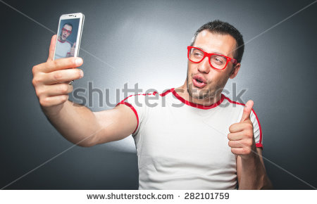 Funny Selfie Shot Man Picture