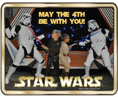 May The 4th Be With You Star Wars Day Picture