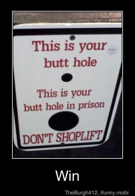 This Is Your Butt Hole Funny Shit Image