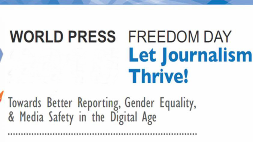 World Press Freedom Day Let Journalism Thrive Picture