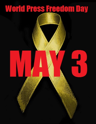 World Press Freedom Day May 3 Ribbon Picture