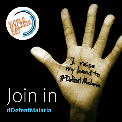 I Raise My Hand To Defeat Malaria