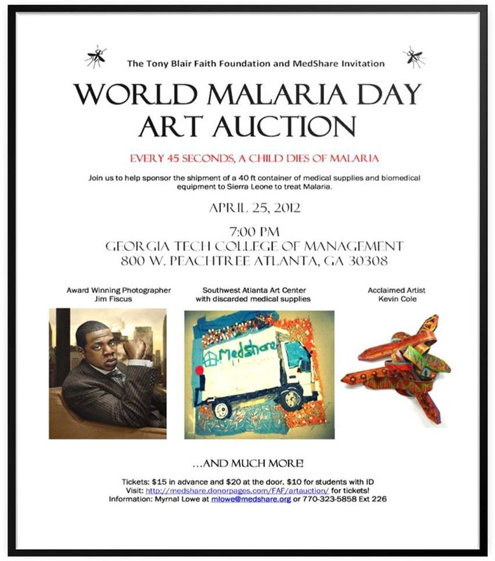 World Malaria Day Art Auction