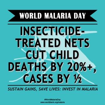 World Malaria Day Insecticide Treated Nets Cut Child Deaths