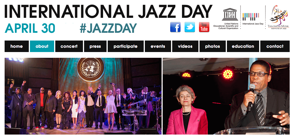 International Jazz Day April 30