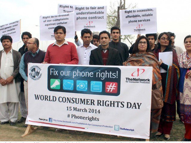 Members Of The NGO Celebrating Consumer Rights Day