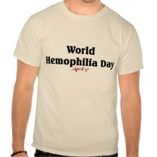 World Haemophilia Day April 17 Tshirt Picture