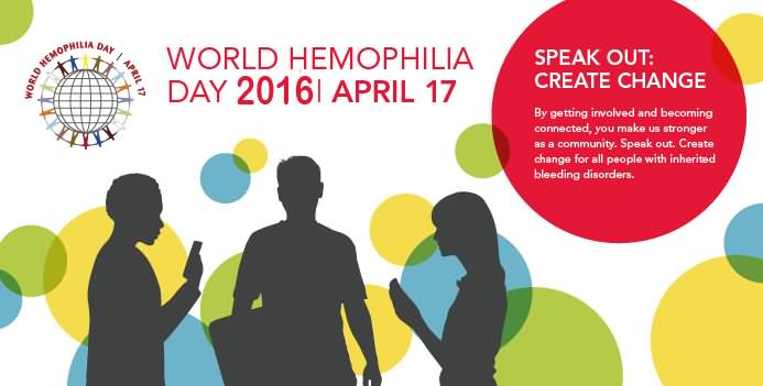 World Haemophilia Day April 17th Image