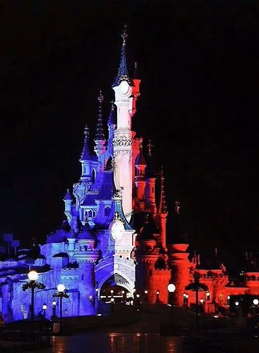 Disneyland Paris Looking Beautiful At Night