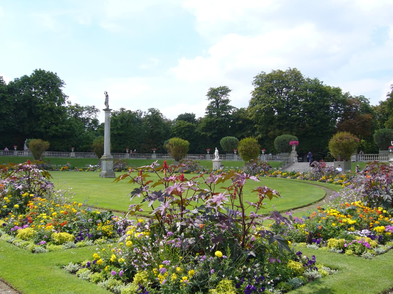 Jardin du Luxembourg Garden In Paris