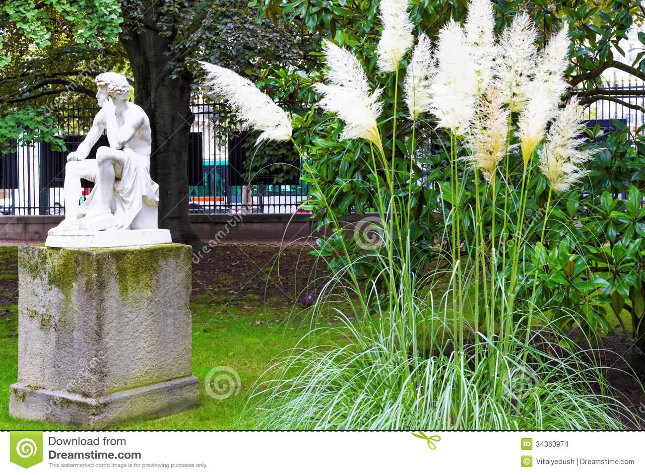 Jardin du Luxembourg In Paris