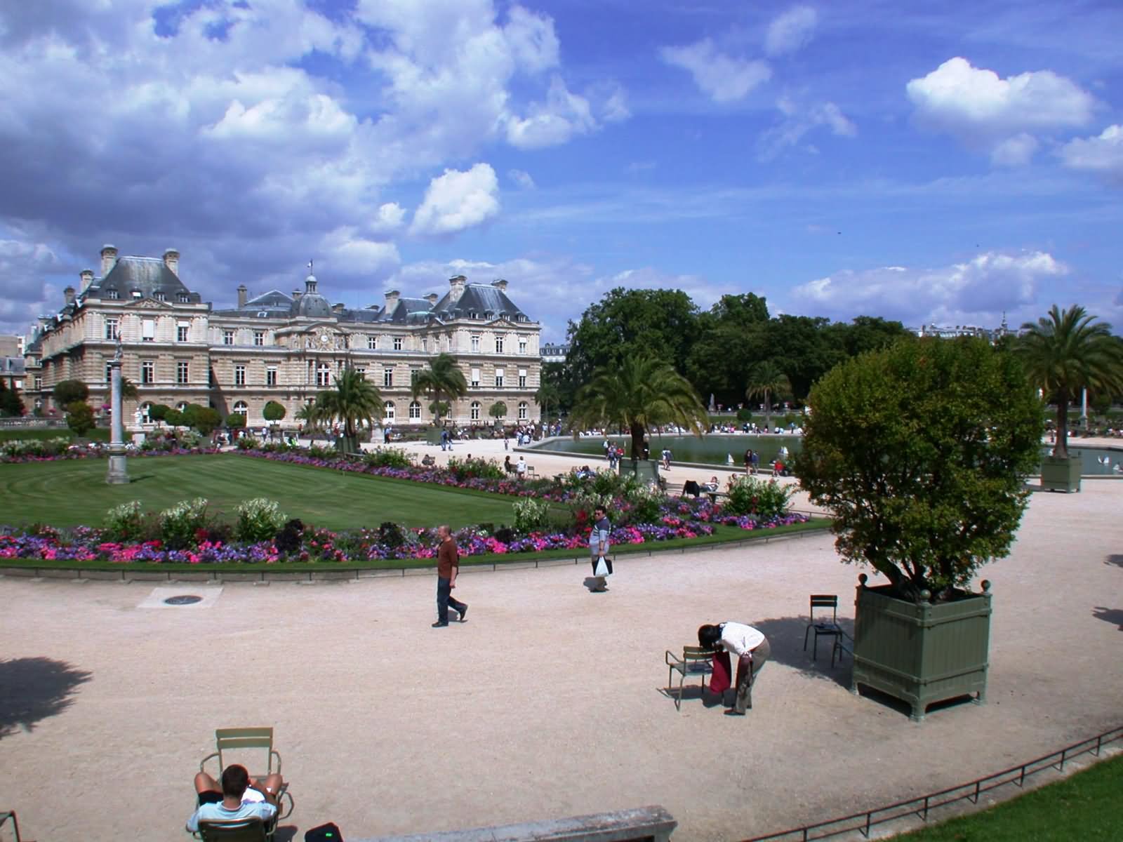 Jardin du Luxembourg, Paris Image