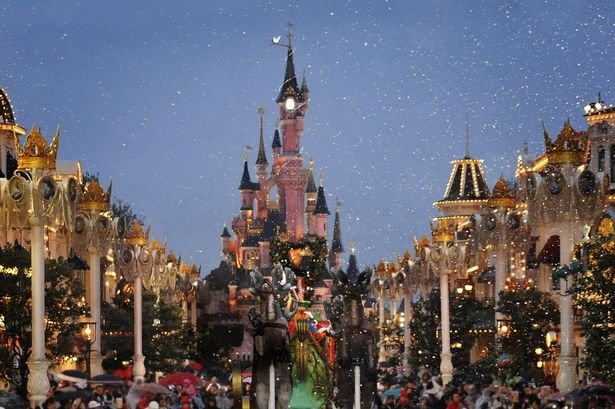 Main Street At Disneyland Paris