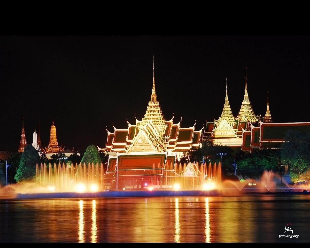 Adorable Night View Of Grand Palace