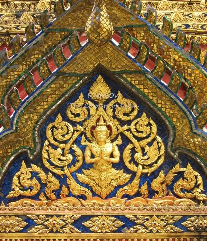 Beautiful Art Work Inside Grand Palace