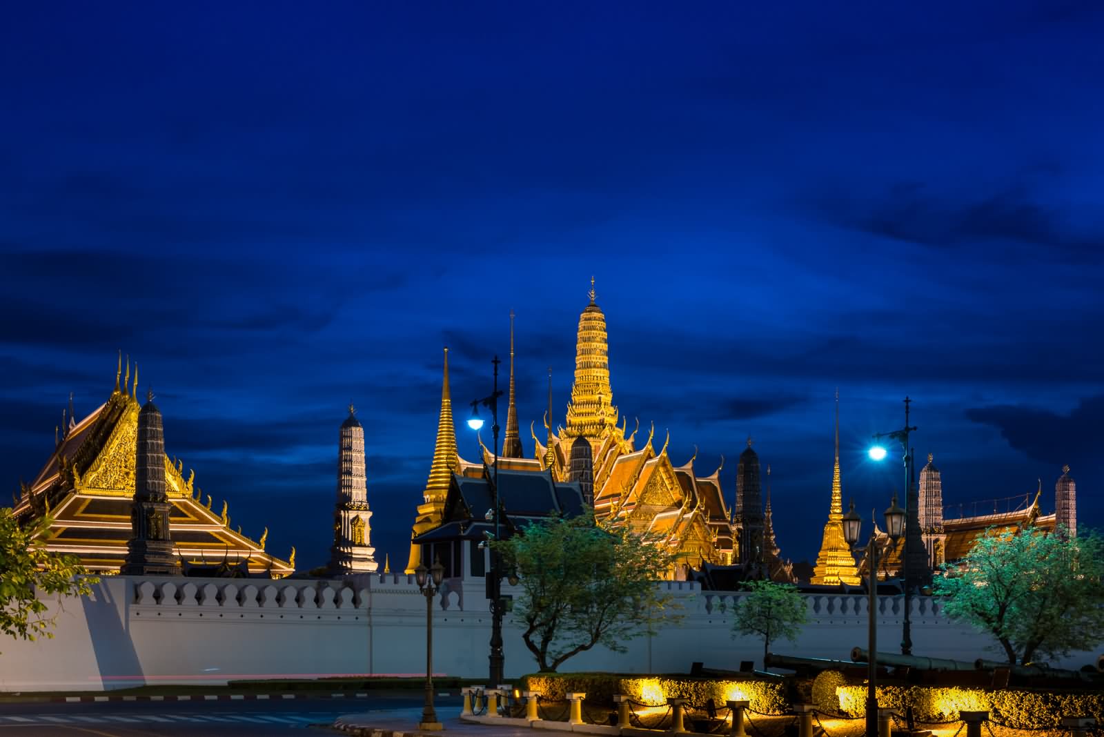 Beautiful Grand Palace At Night