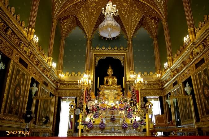 Beautiful Inside View Of Temple In Grand Palace