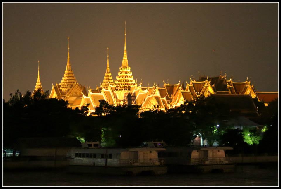 Beautiful Lighting On Grand Palace At Night