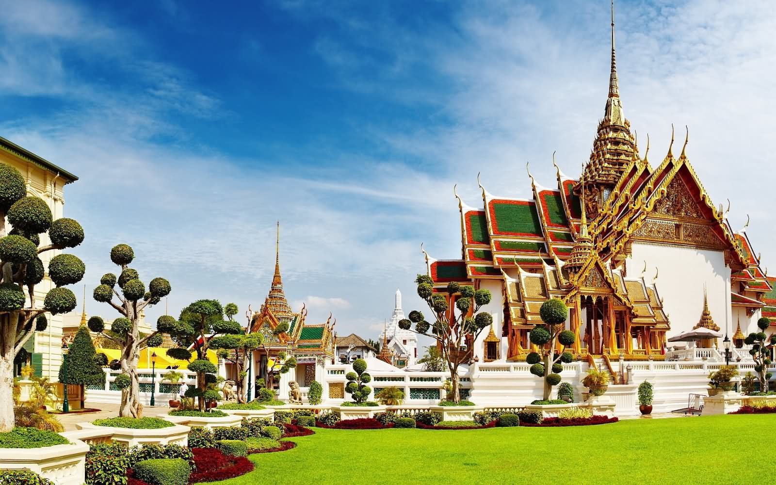 Beautiful View Of Grand Palace, Bangkok