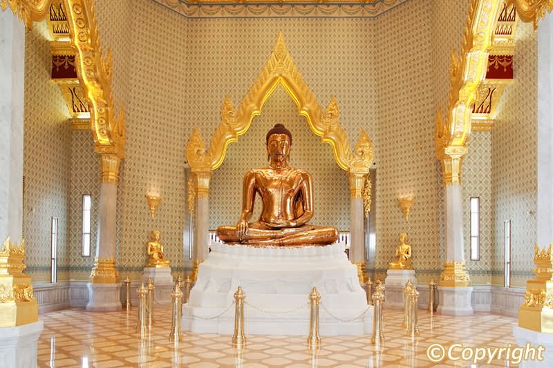 Golden Buddha Inside Grand Palace Temple